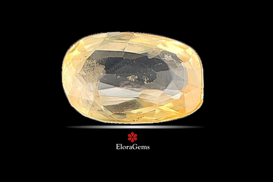 Yellow Sapphire (Pushparag) 9x6 MM 1.87 carats