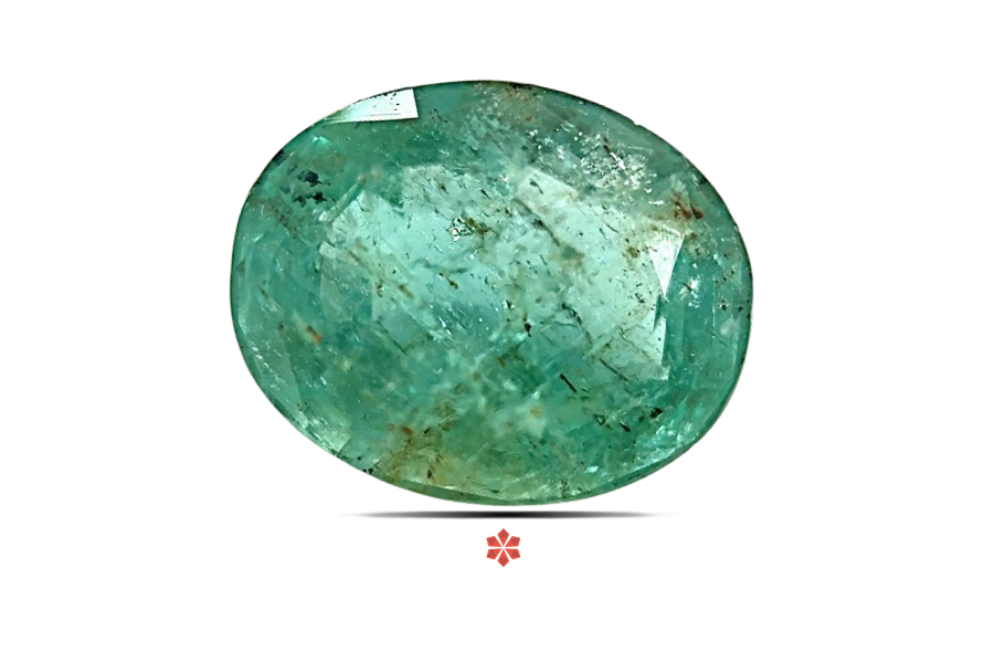Emerald (Maragadham) 12x10 MM 5.42 carats