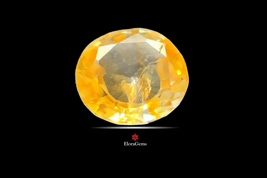 Yellow Sapphire (Pukhraj) 5x5 MM 0.67 carats