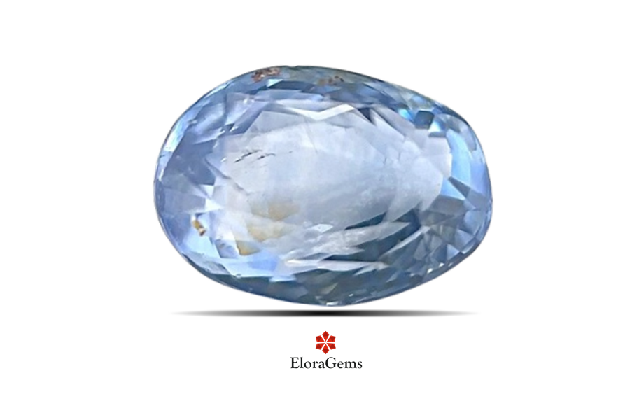 Blue Sapphire (Neelam) 9x7 MM 2.6 carats