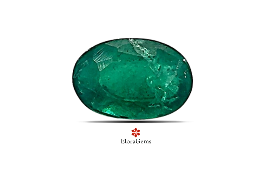 Emerald (Maragadham) 6x4 MM 0.55 carats