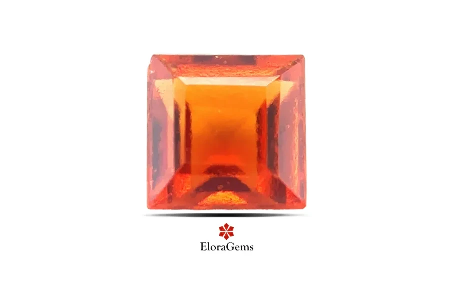 Hessonite (Gomed) 5x5 MM 1.13 carats
