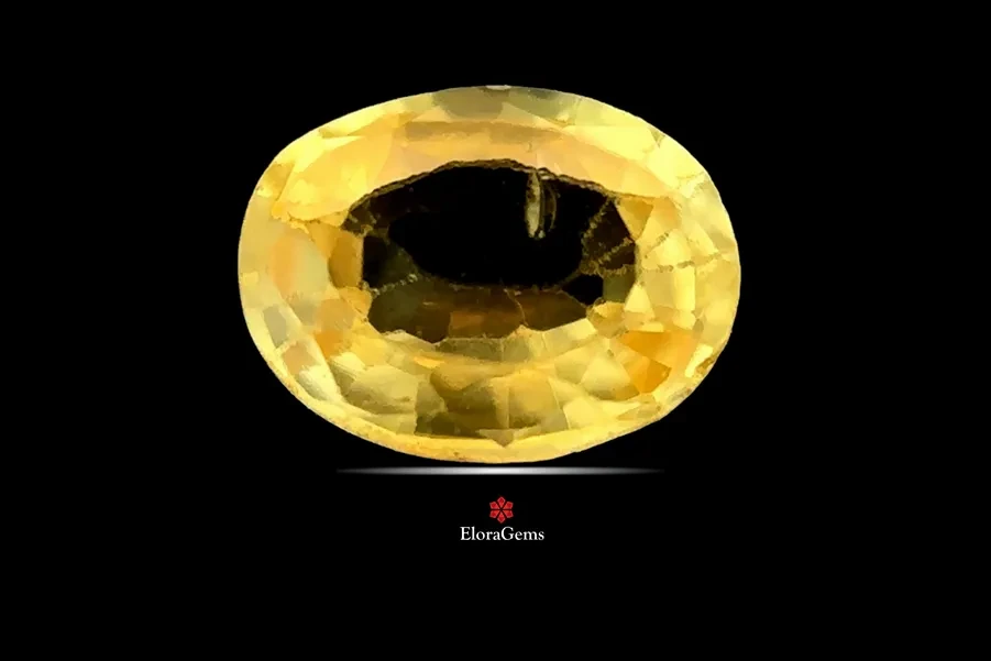Yellow Sapphire (Pukhraj) 6x3 MM 0.43 carats