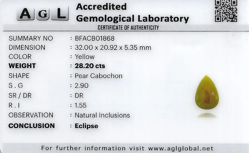 Eclipse 32x21 MM 28.2 carats
