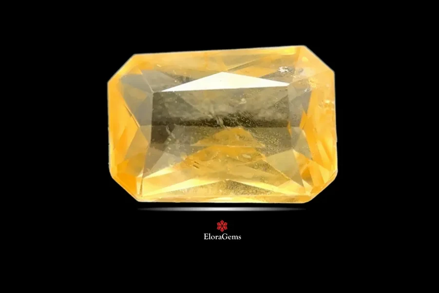 Yellow Sapphire (Pukhraj) 8x6 MM 1.83 carats