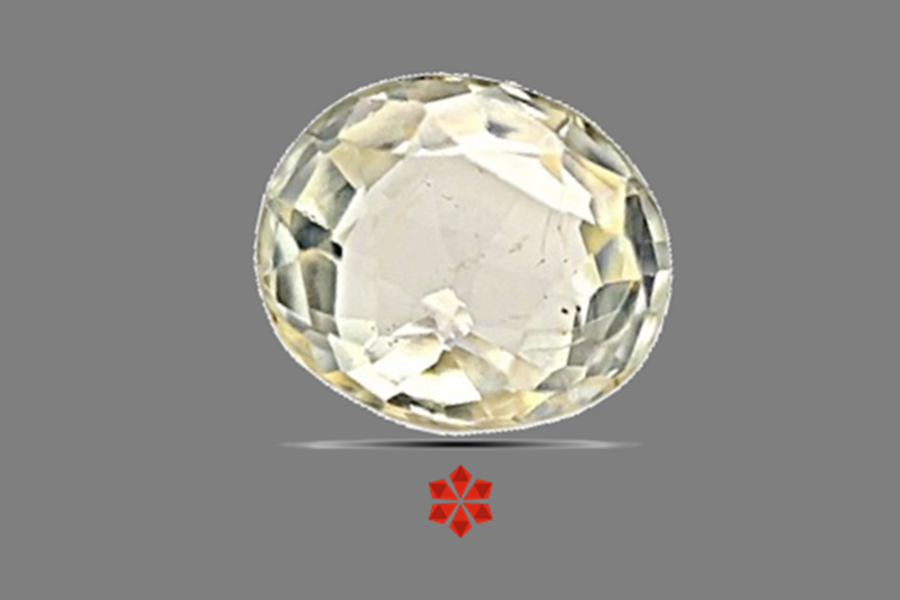 Yellow Sapphire (Pushparag) 6x6 MM 0.98 carats