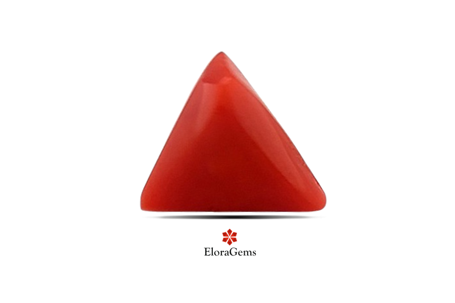 Red Coral 8x8 MM 1.68 carats