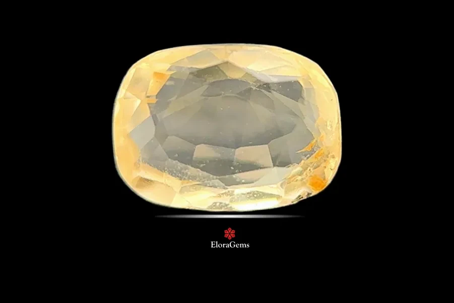 Yellow Sapphire (Pukhraj) 7x5 MM 1.12 carats