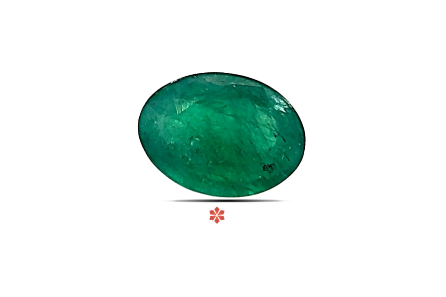 Emerald (Maragadham) 7x5 MM 0.74 carats