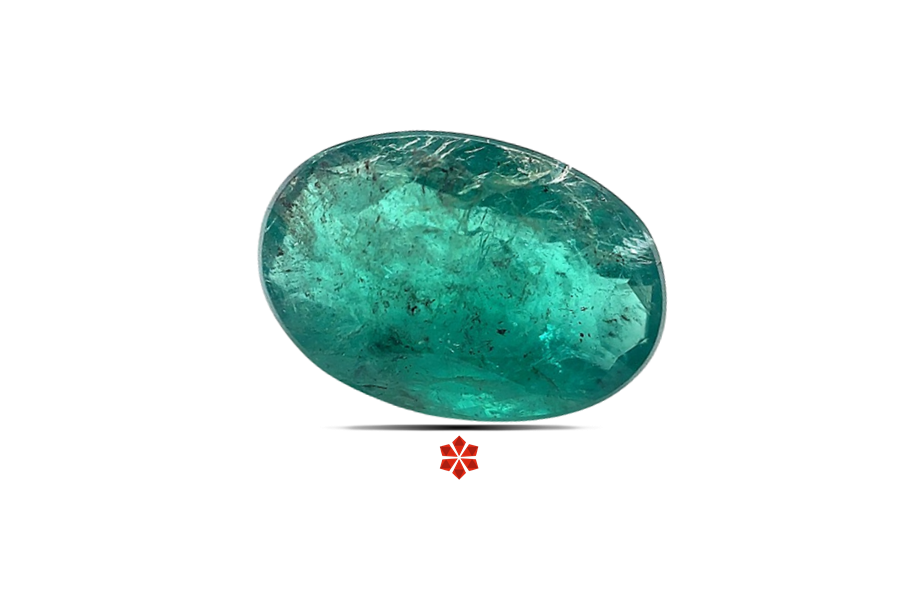 Emerald (Maragadham) 12x8 MM 2.86 carats