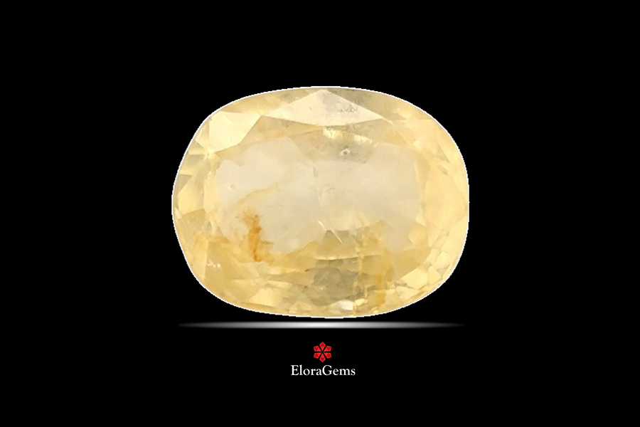 Yellow Sapphire (Pushparag) 9x7 MM 2.56 carats