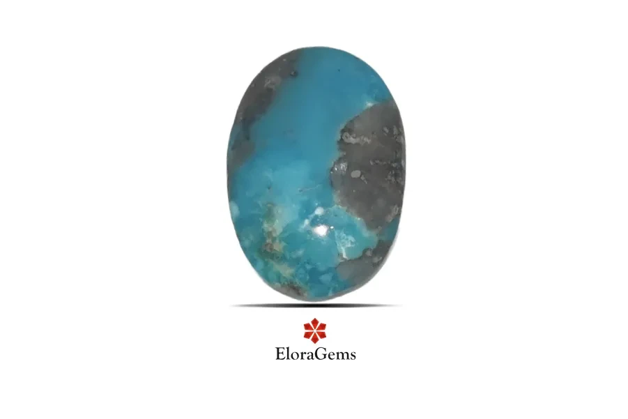 Turquoise 17x13 MM 8.18 carats