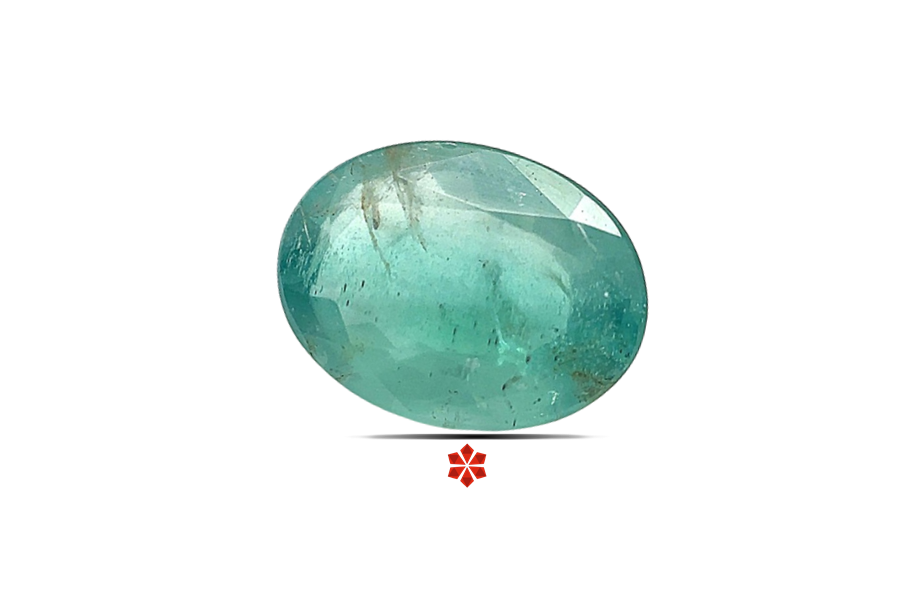 Emerald (Maragadham) 9x7 MM 1.85 carats