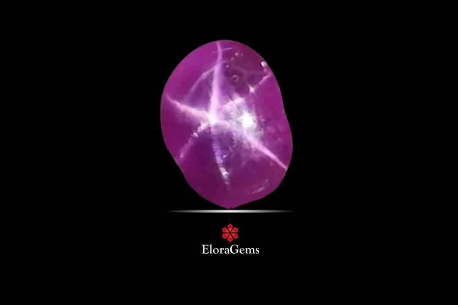 Star Ruby 7x5 MM 1.58 carats