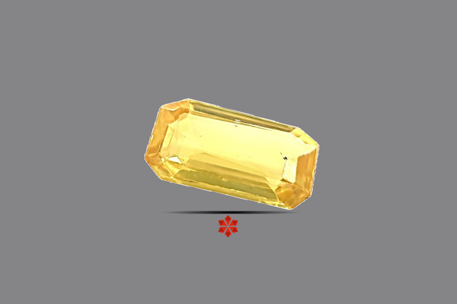Yellow Sapphire (Pushparag) 9x5 MM 1.41 carats