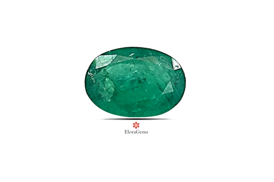 Emerald (Maragadham) 7x5 MM 0.76 carats