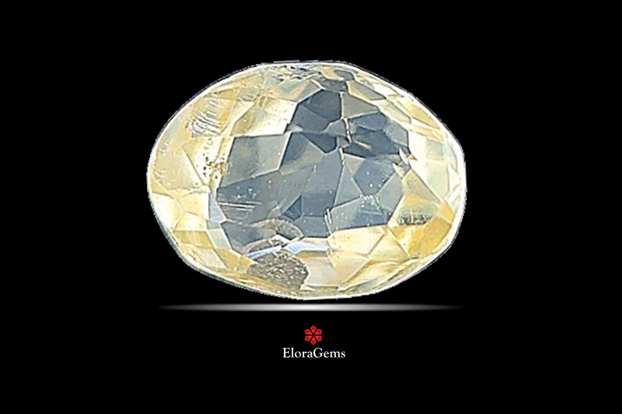 Yellow Sapphire (Pushparag) 6x5 MM 0.69 carats