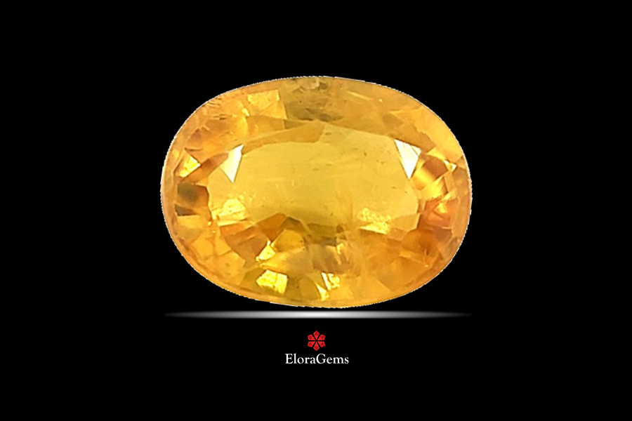 Yellow Sapphire (Pushparag) 8x0 MM 2.15 carats
