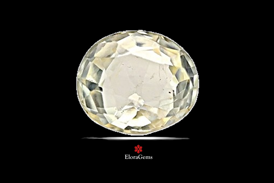 Yellow Sapphire (Pushparag) 6x6 MM 0.98 carats