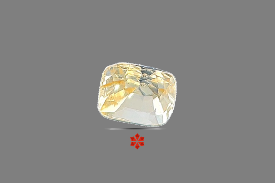 Yellow Sapphire (Pushparag) 5x4 MM 0.65 carats