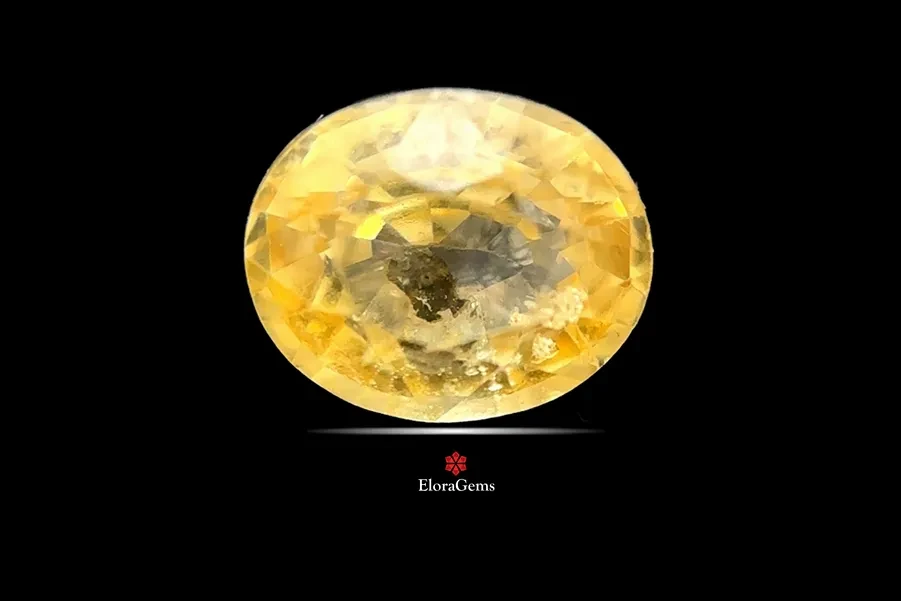 Yellow Sapphire (Pukhraj) 8x5 MM 1.06 carats