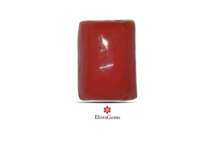 Red Coral (Pavalam) 8x6 MM 2.26 carats