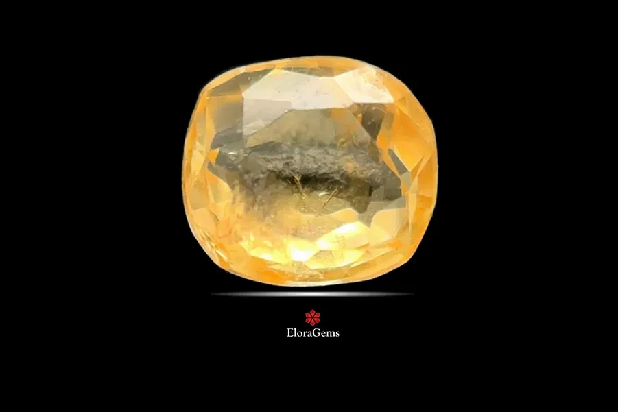 Yellow Sapphire (Pukhraj) 5x5 MM 0.69 carats