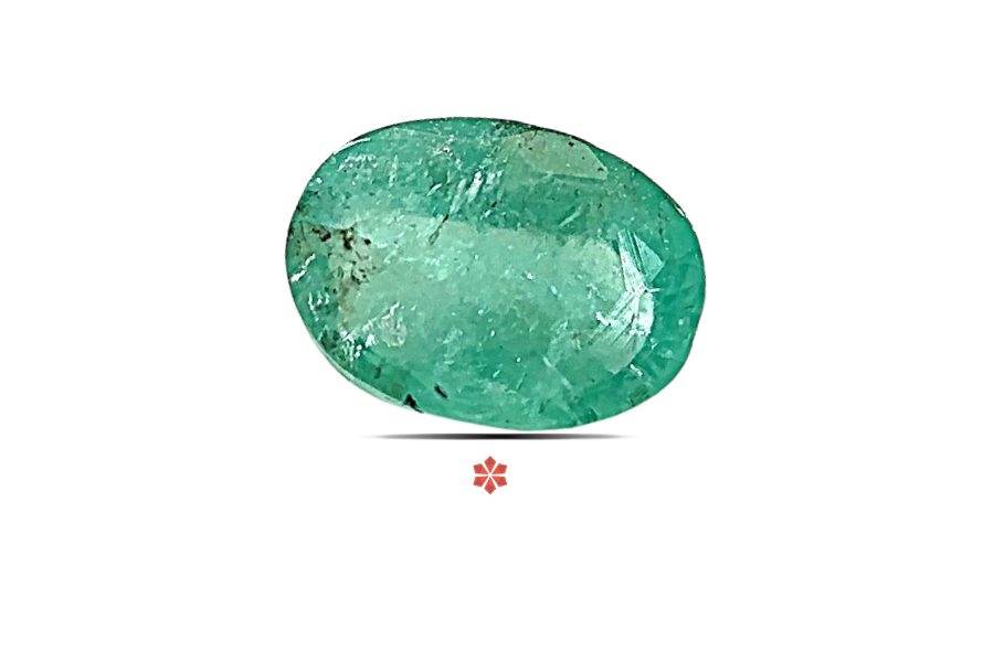 Emerald (Maragadham) 7x5 MM 0.77 carats
