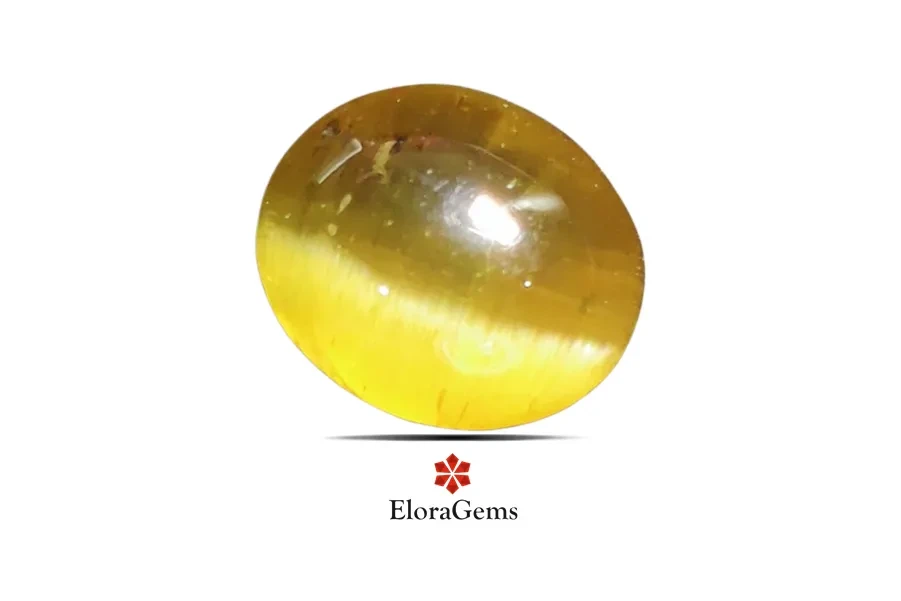 Apatite Cat's Eye 9x7 MM 3.1 carats