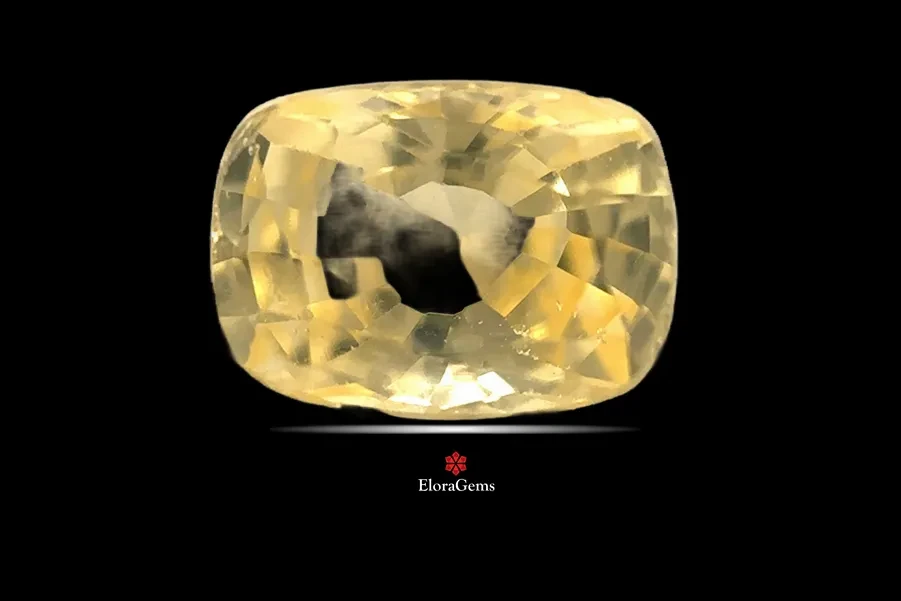 Yellow Sapphire (Pukhraj) 7x5 MM 1.28 carats