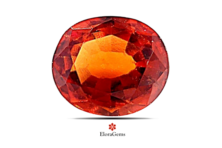 Hessonite (Gomed) 8x7 MM 2.14 carats