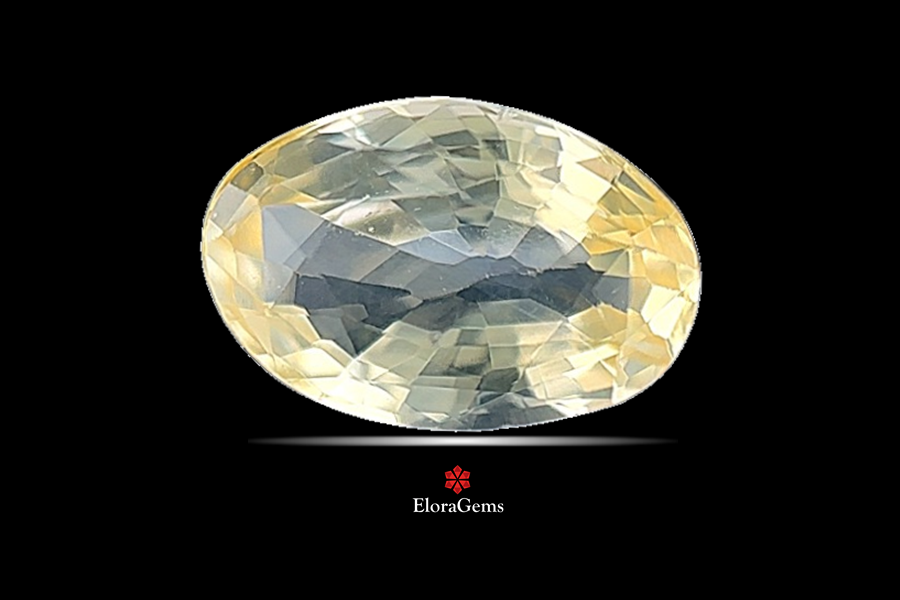 Yellow Sapphire (Pushparag) 10x6 MM 2.01 carats