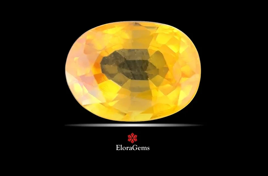 Yellow Sapphire (Pushparag) 8x6 MM 1.81 carats