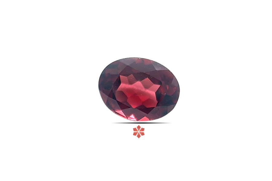 Rhodolite Garnet 9x7 MM 2.16 carats