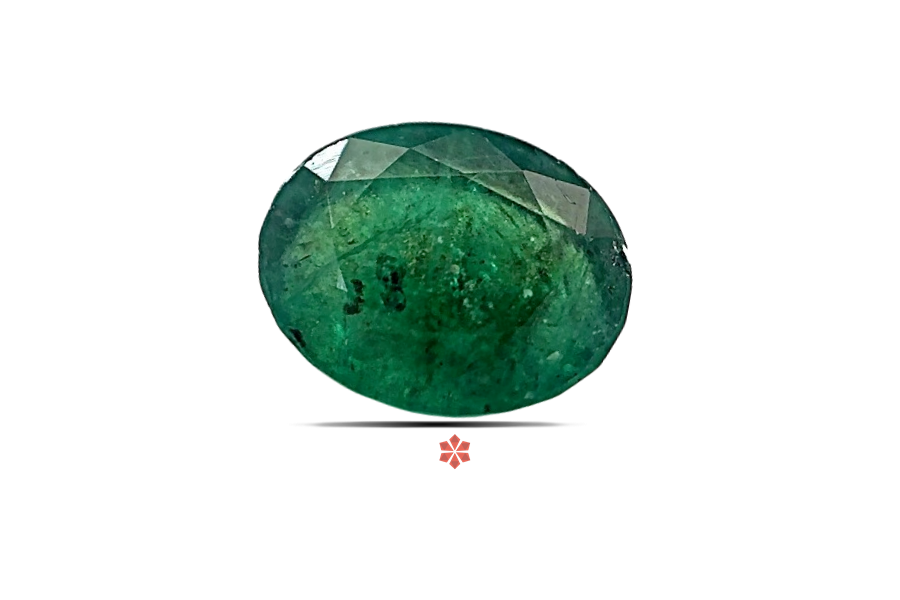 Emerald (Maragadham) 10x8 MM 3.49 carats