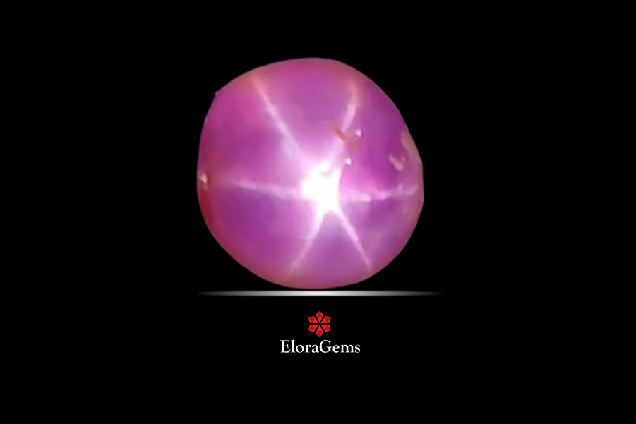 Star Ruby 5x5 MM 1.04 carats