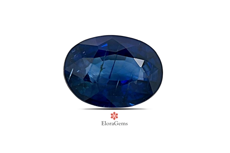 Blue Sapphire (Neelam) 8x6 MM 1.18 carats