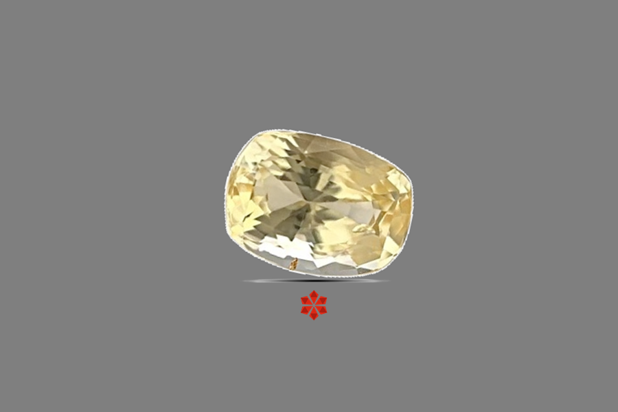 Yellow Sapphire (Pushparag) 7x5 MM 1.66 carats