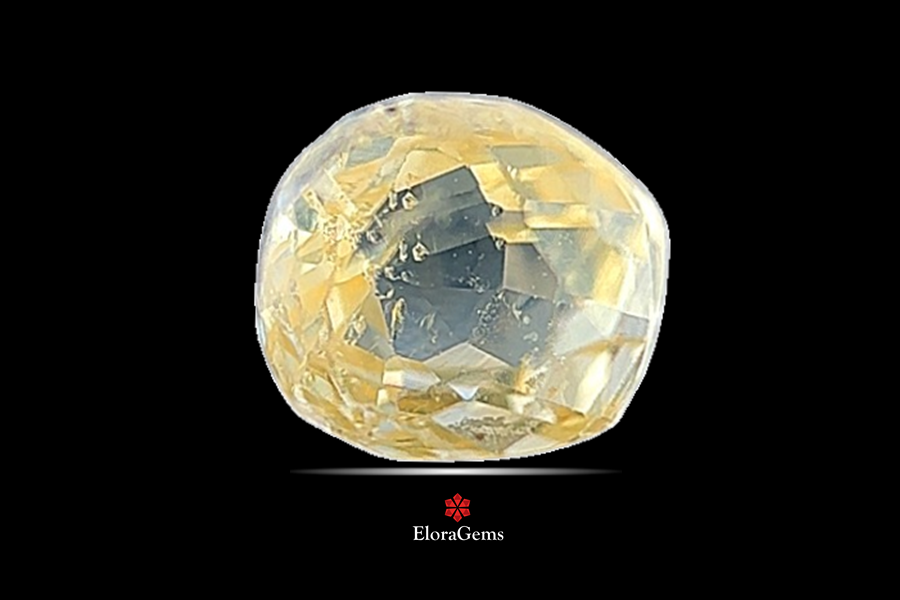 Yellow Sapphire (Pushparag) 5x4 MM 0.71 carats