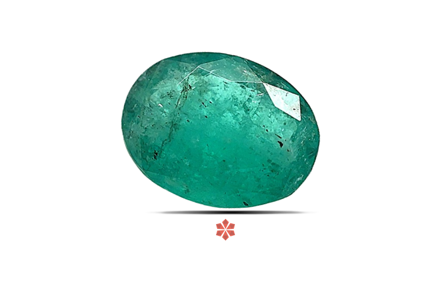 Emerald (Maragadham) 8x6 MM 1.15 carats