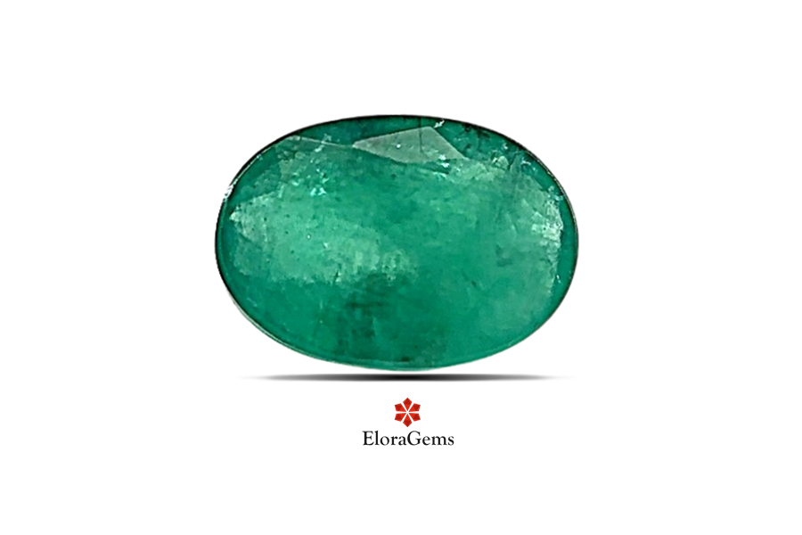 Emerald (Maragadham) 7x5 MM 0.82 carats