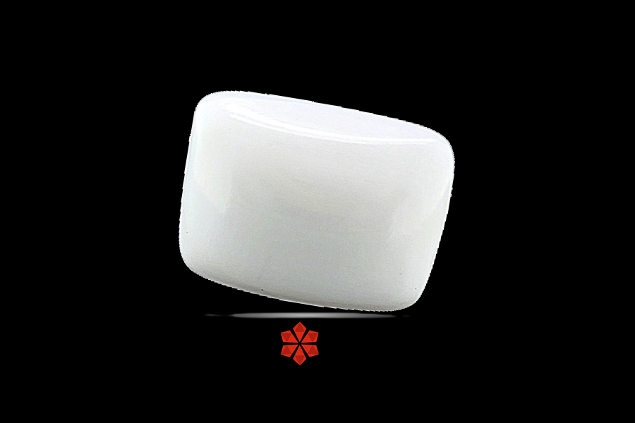 White Coral 13x10 MM 5.85 carats