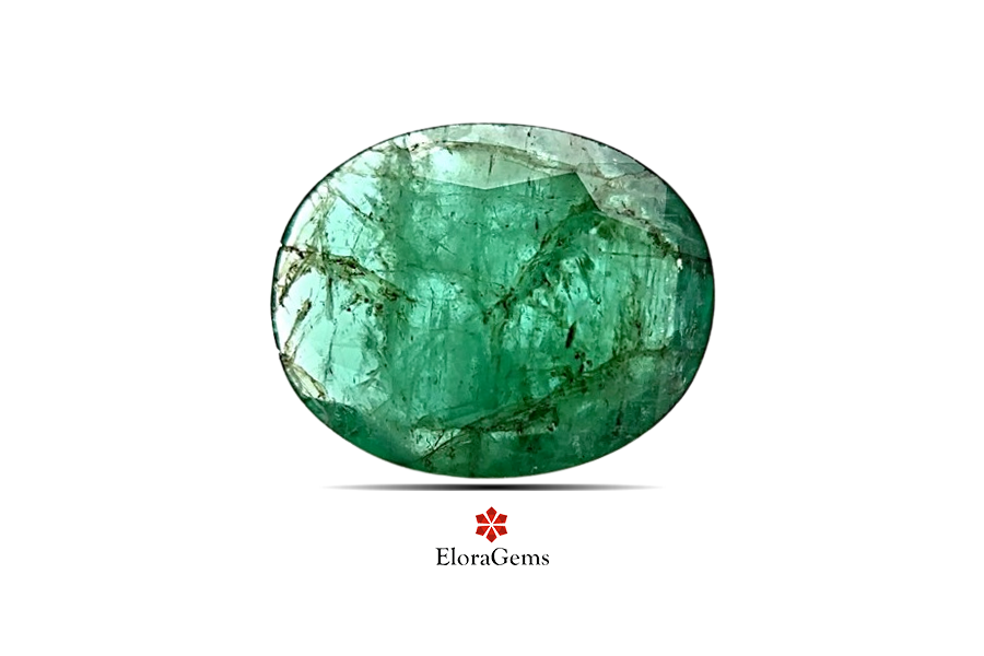 Emerald (Maragadham) 12x10 MM 2.9 carats