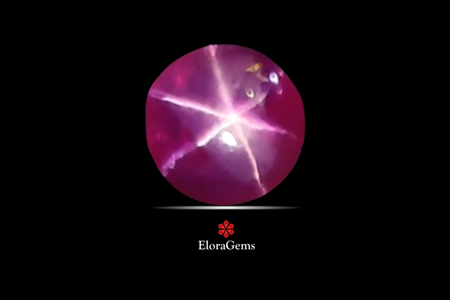 Star Ruby 6x6 MM 1.08 carats