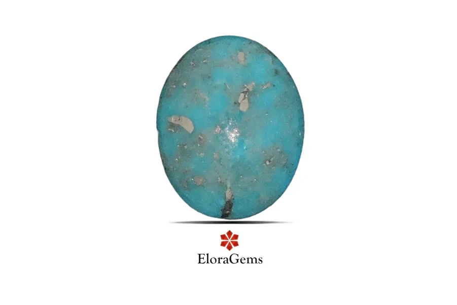 Turquoise 15x12 MM 6.8 carats