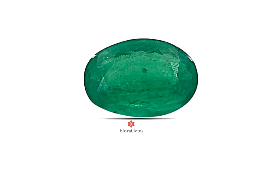 Emerald (Maragadham) 7x5 MM 0.68 carats