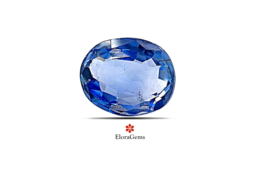 Blue Sapphire (Neelam) 7x6 MM 1.06 carats