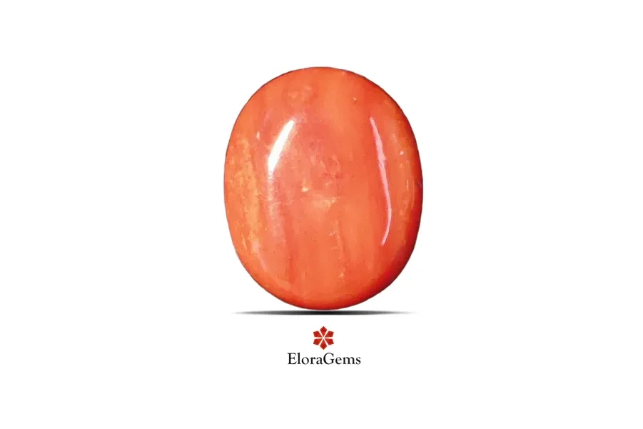 Red Coral (Pavalam) 16x13 MM 9.8 carats