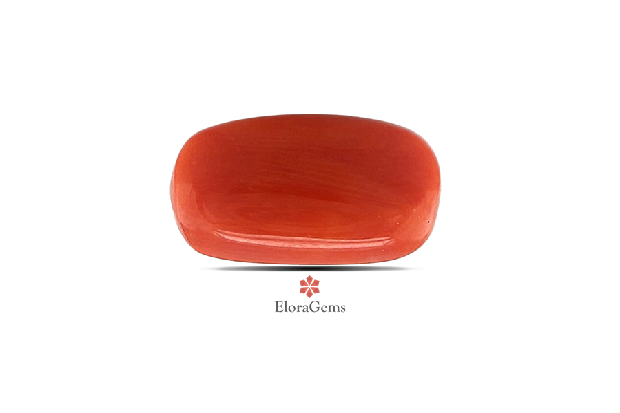 Red Coral (Pavalam) 15x9 MM 6.35 carats