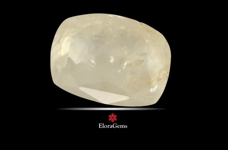 Yellow Sapphire (Pushparag) 12x9 MM 5.82 carats